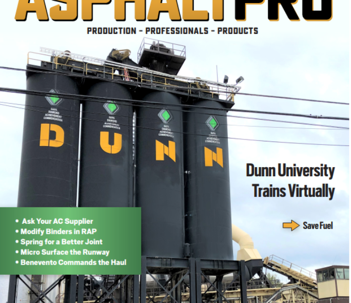 Cover Feature in AsphaltPro Magazine