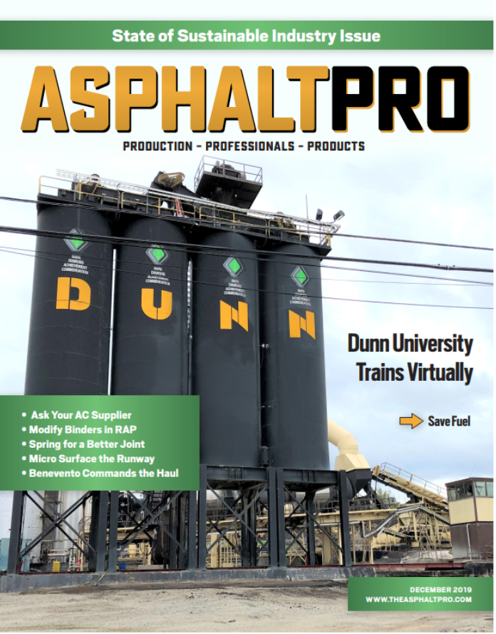 Cover Feature in AsphaltPro Magazine